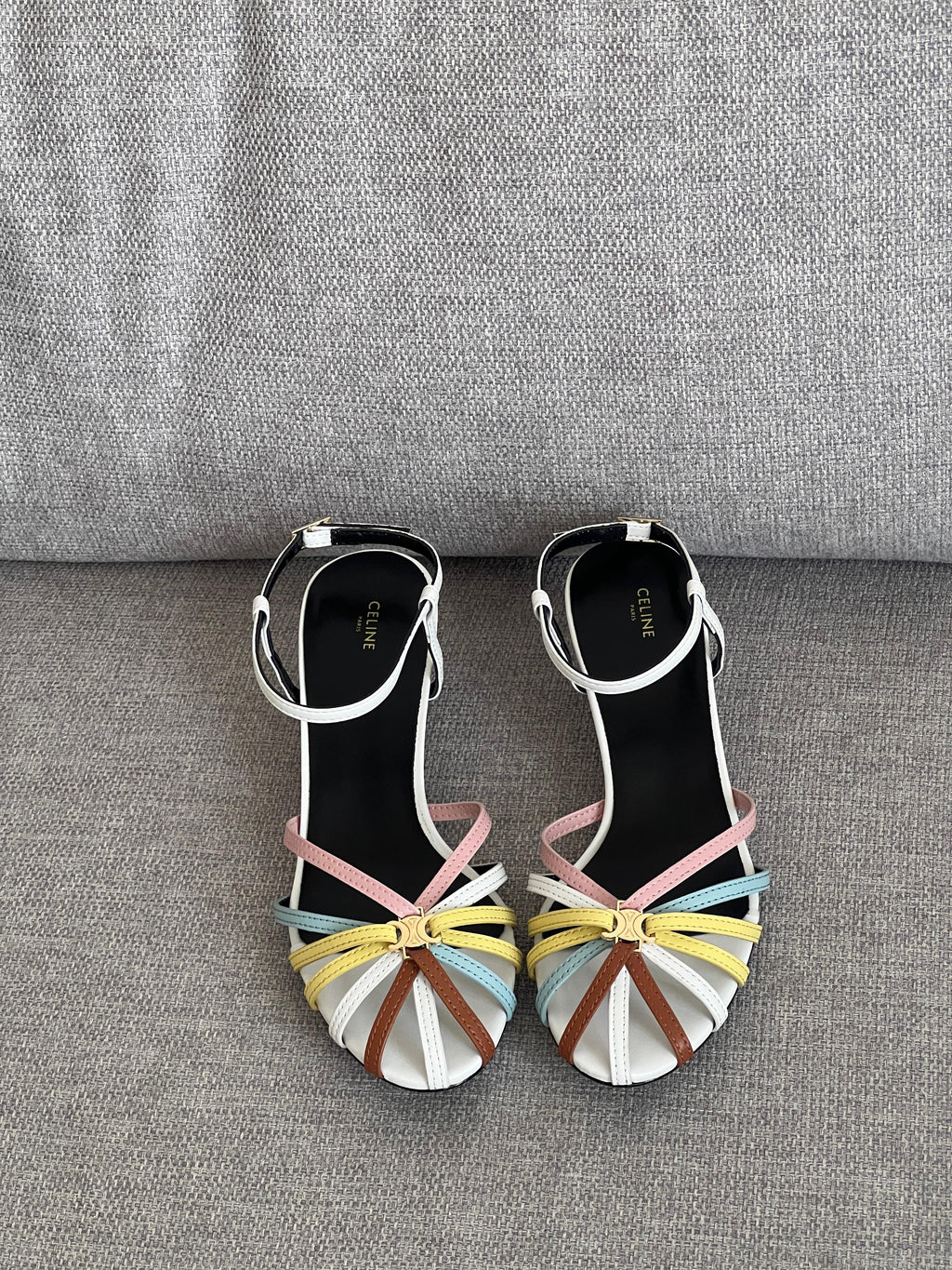 CELINE TRIOMPHE SANDAL IN LAMBSKIN