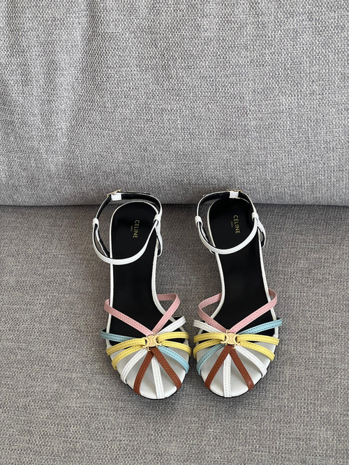 CELINE TRIOMPHE SANDAL IN LAMBSKIN