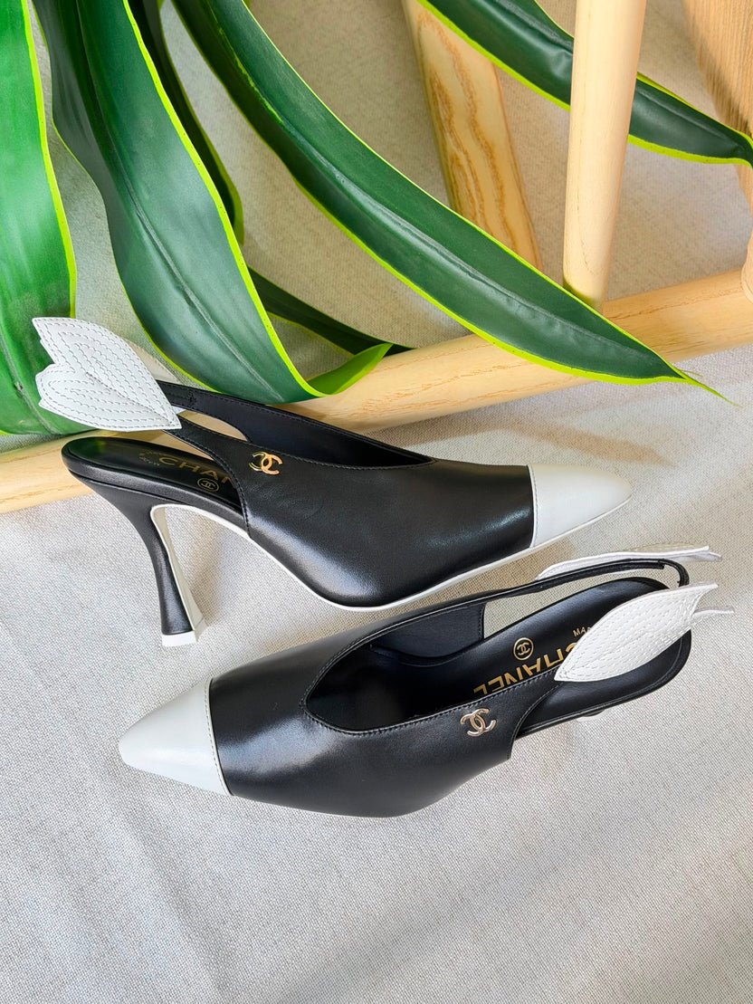 Chanel Slingbacks Lambskin 95mm Heel