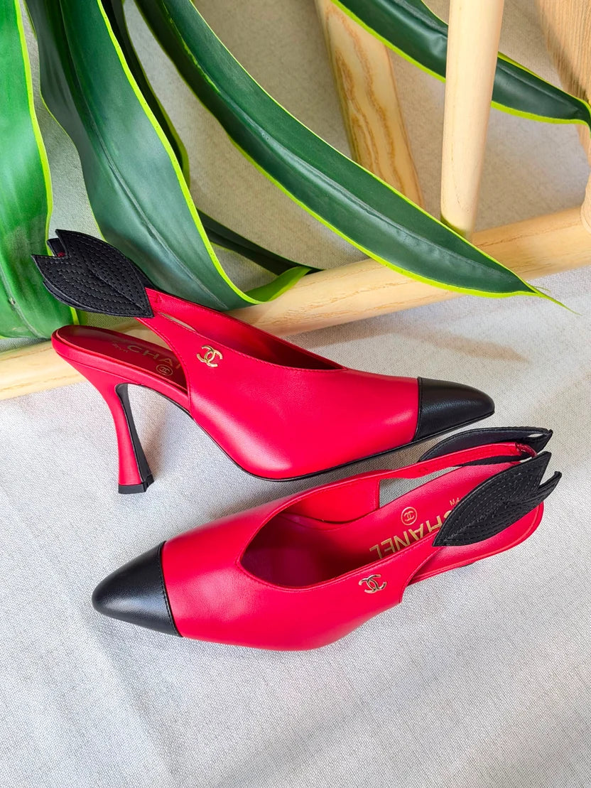 Chanel Slingbacks Lambskin 95mm Heel