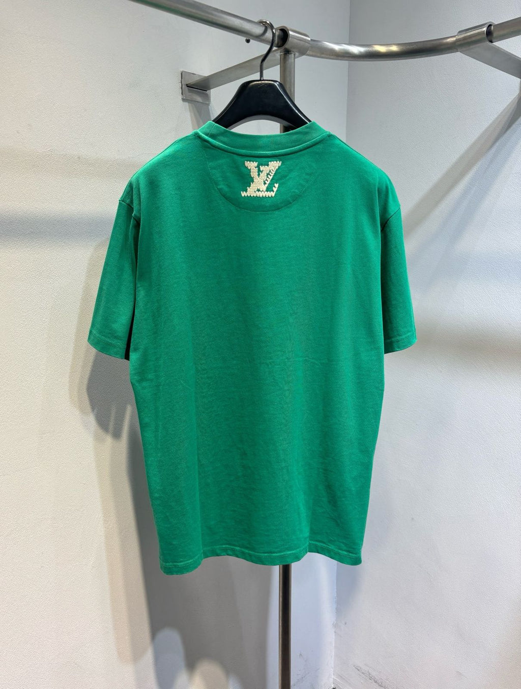 Louis Vuitton Embroidered Signature Short-Sleeved T-Shirt