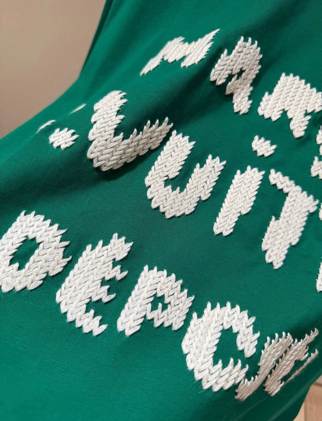 Louis Vuitton Embroidered Signature Short-Sleeved T-Shirt