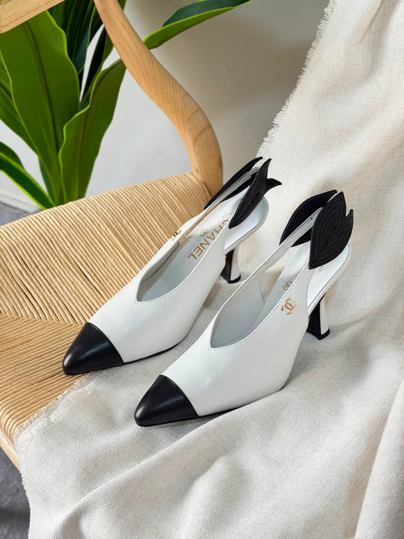 Chanel Slingbacks Lambskin 95mm Heel