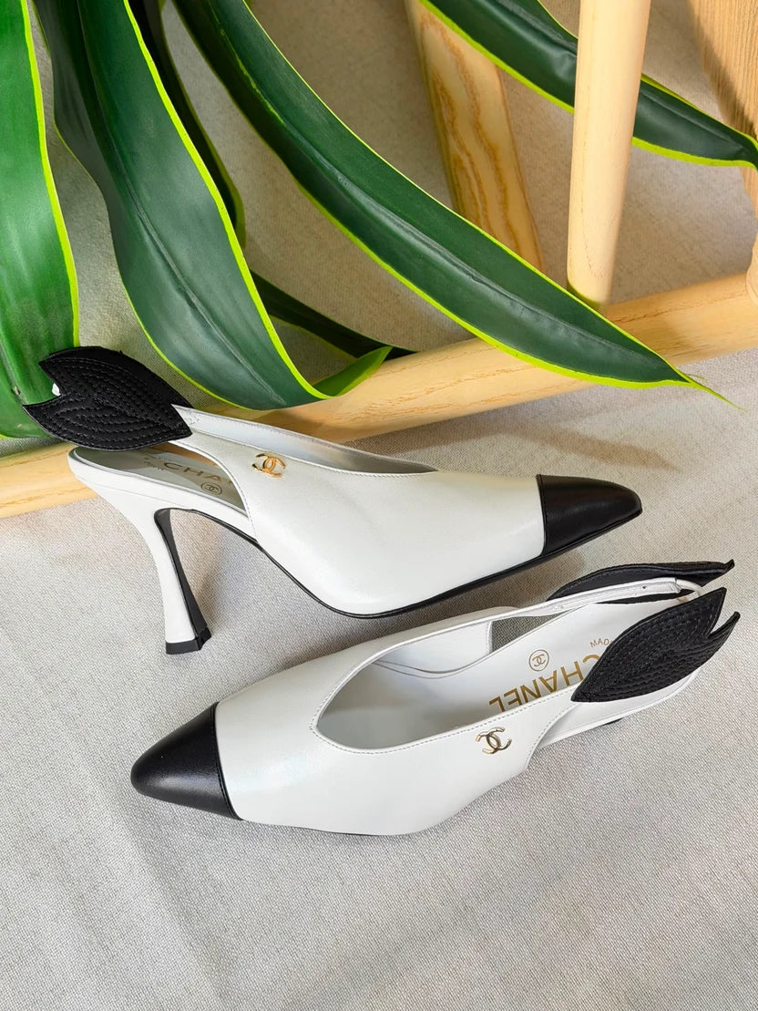 Chanel Slingbacks Lambskin 95mm Heel