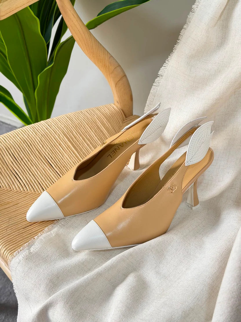 Chanel Slingbacks Lambskin 95mm Heel