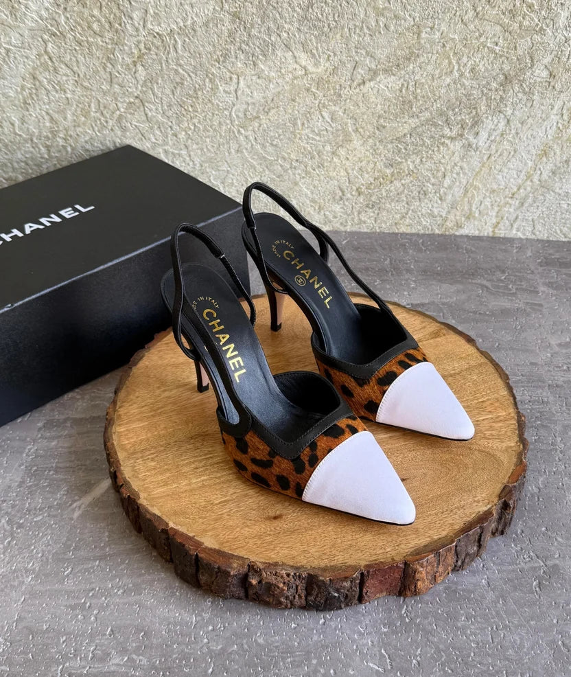 Chanel Slingbacks Lambskin