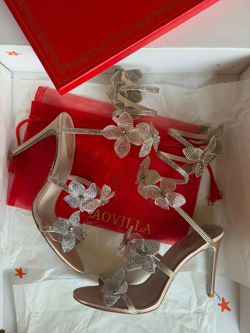 René Caovilla Floriane sandals