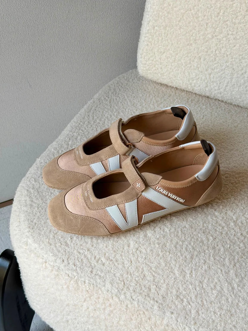LV Sneakerina Mary Jane Sneakers