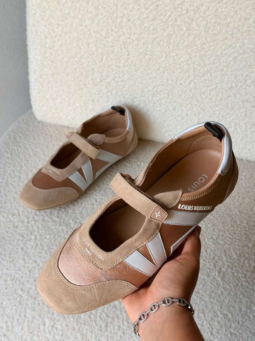 LV Sneakerina Mary Jane Sneakers