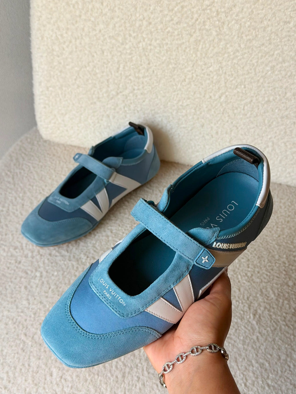 LV Sneakerina Mary Jane Sneakers