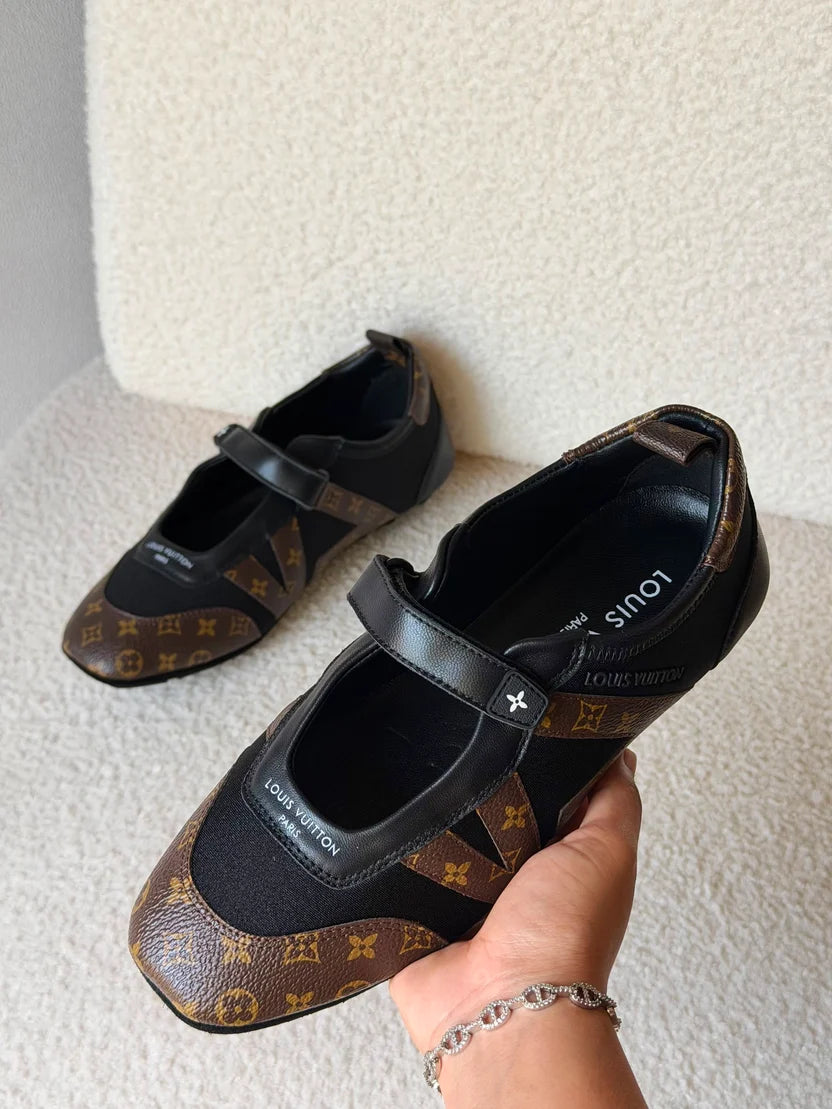 LV Sneakerina Mary Jane Sneakers