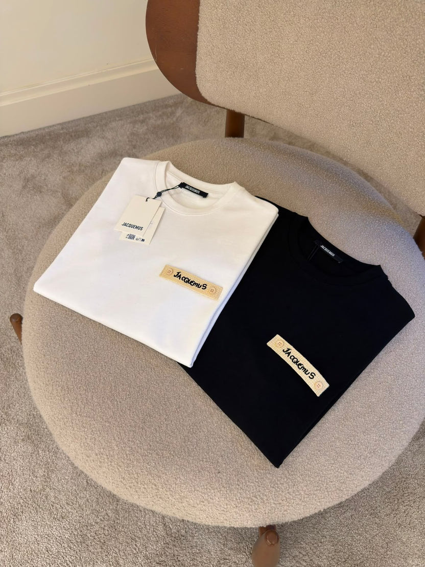 Jacquemus The Plage logo-patch T-shirt