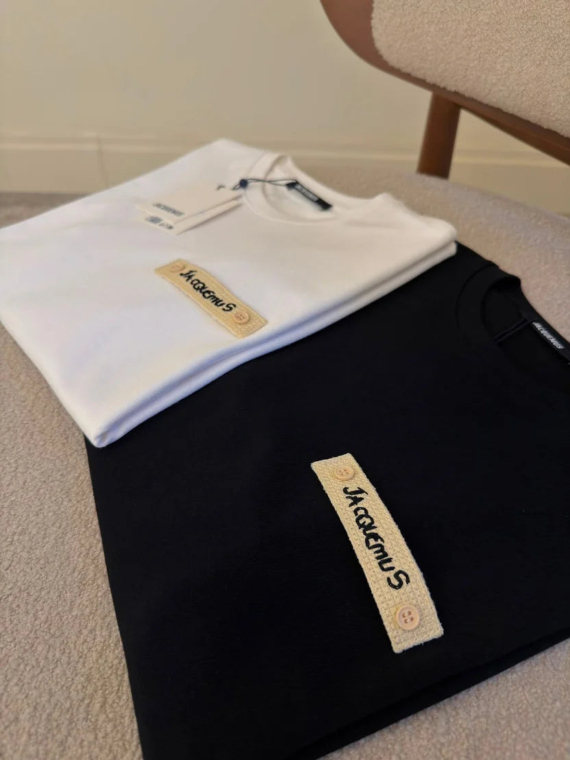 Jacquemus The Plage logo-patch T-shirt