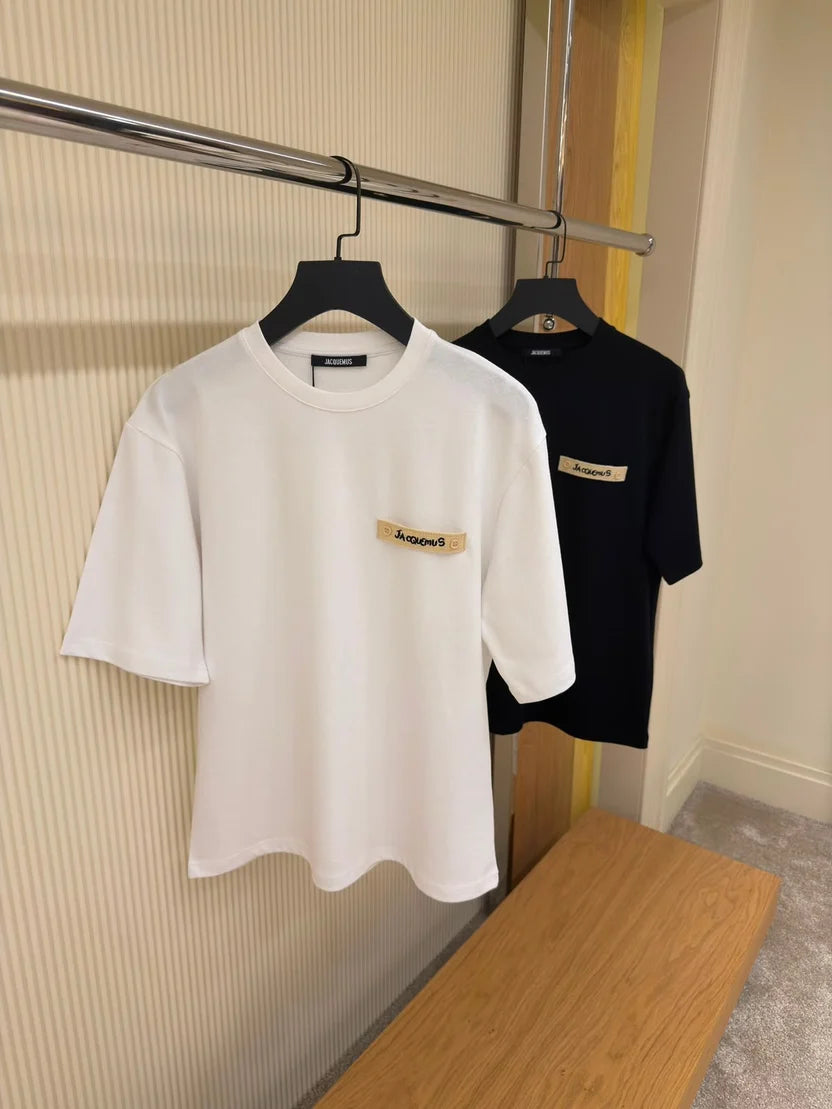 Jacquemus The Plage logo-patch T-shirt