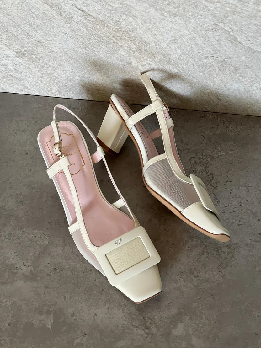 Roger Vivier Belle Vivier slingback pumps