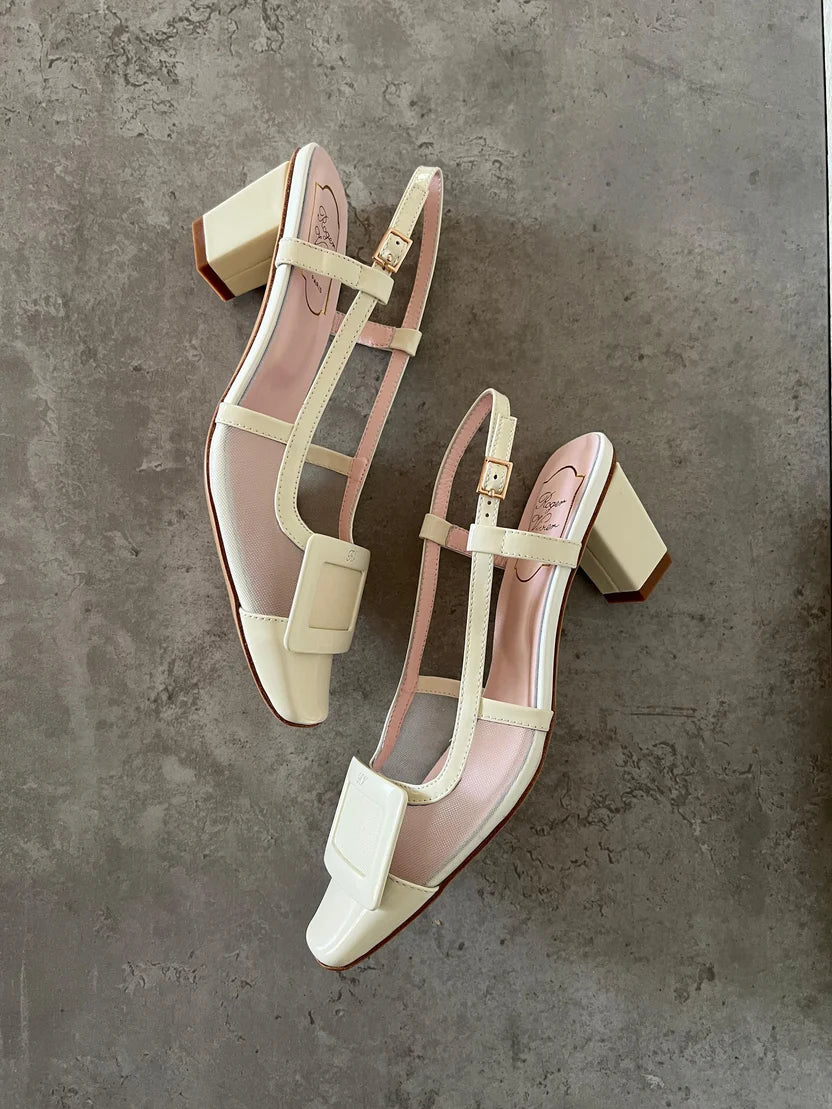 Roger Vivier Belle Vivier slingback pumps
