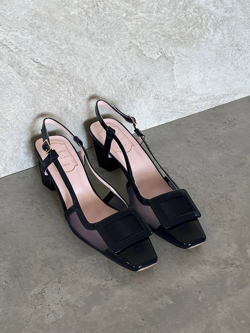 Roger Vivier Belle Vivier slingback pumps