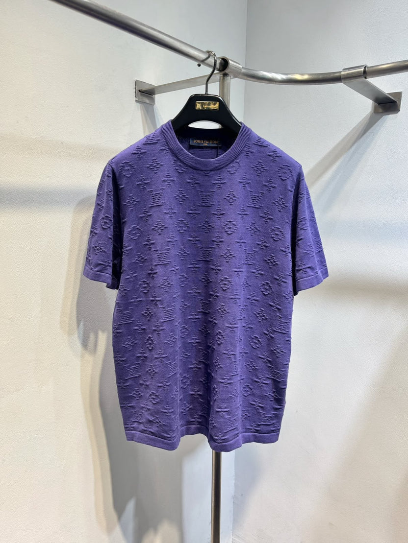 Louis Vuitton Monogram Short-Sleeved Crewneck