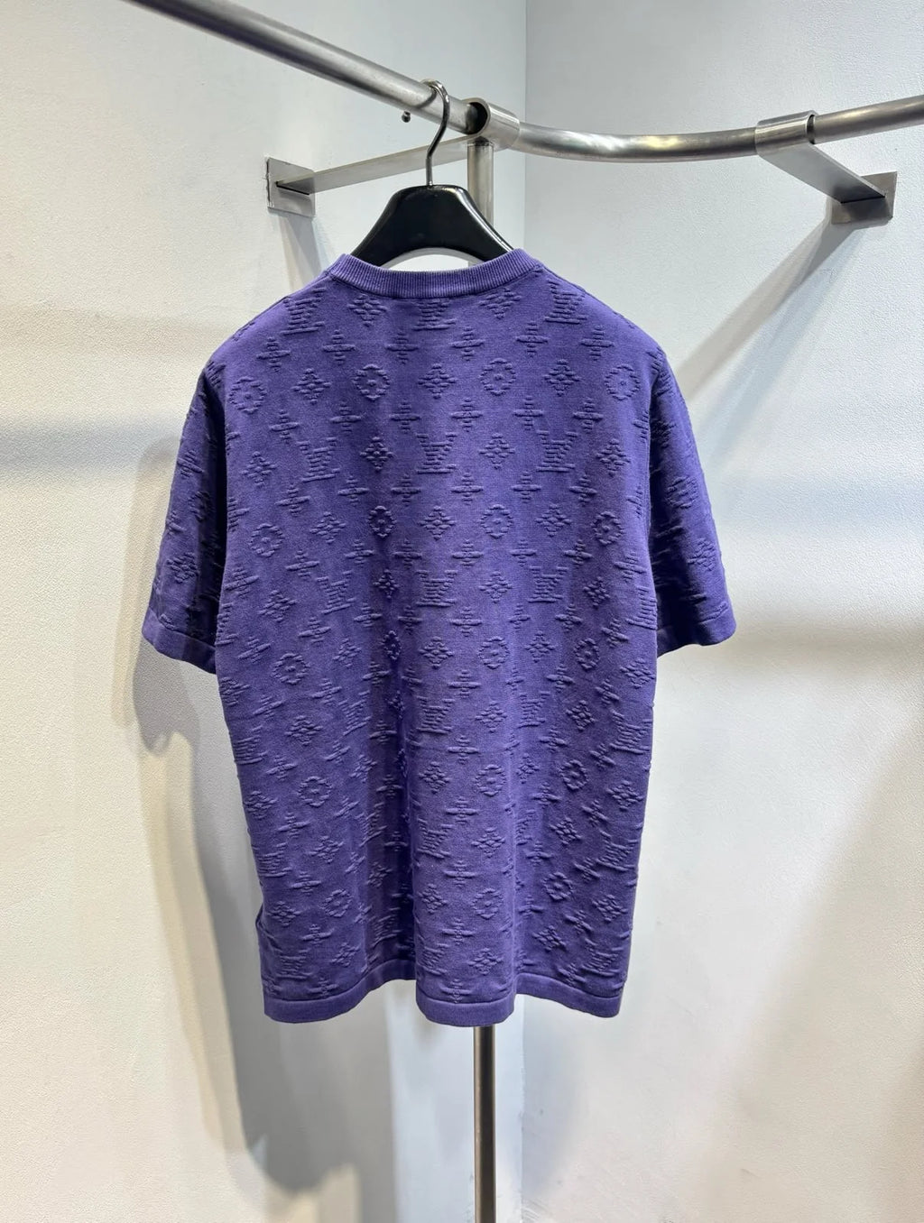 Louis Vuitton Monogram Short-Sleeved Crewneck