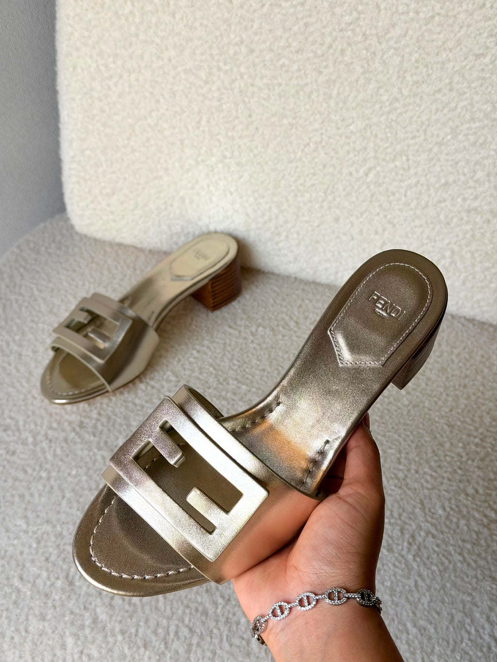 Fendi Baguette Sandals