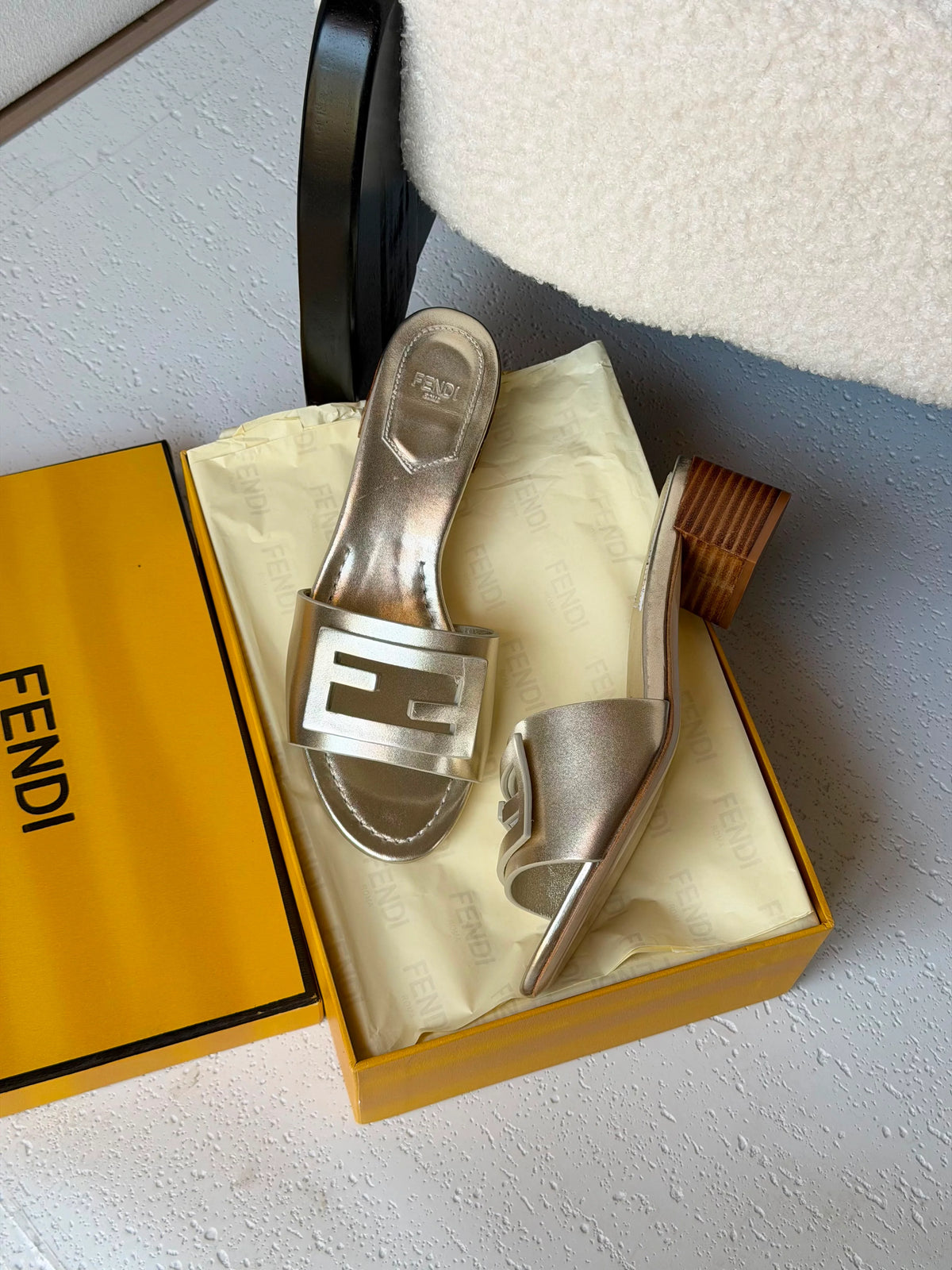Fendi Baguette Sandals