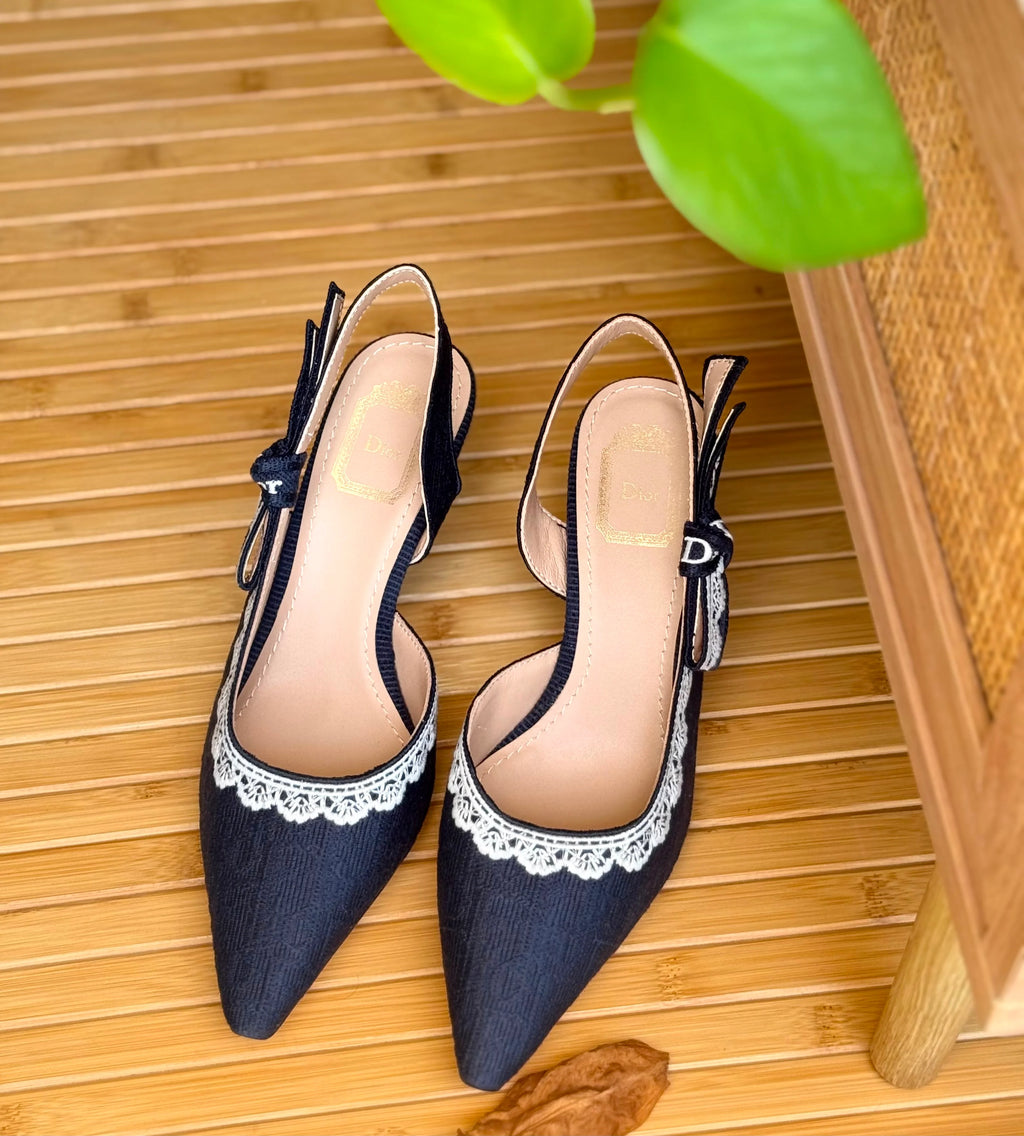 Dior J'Adior Slingback Pump Blue Dior Oblique