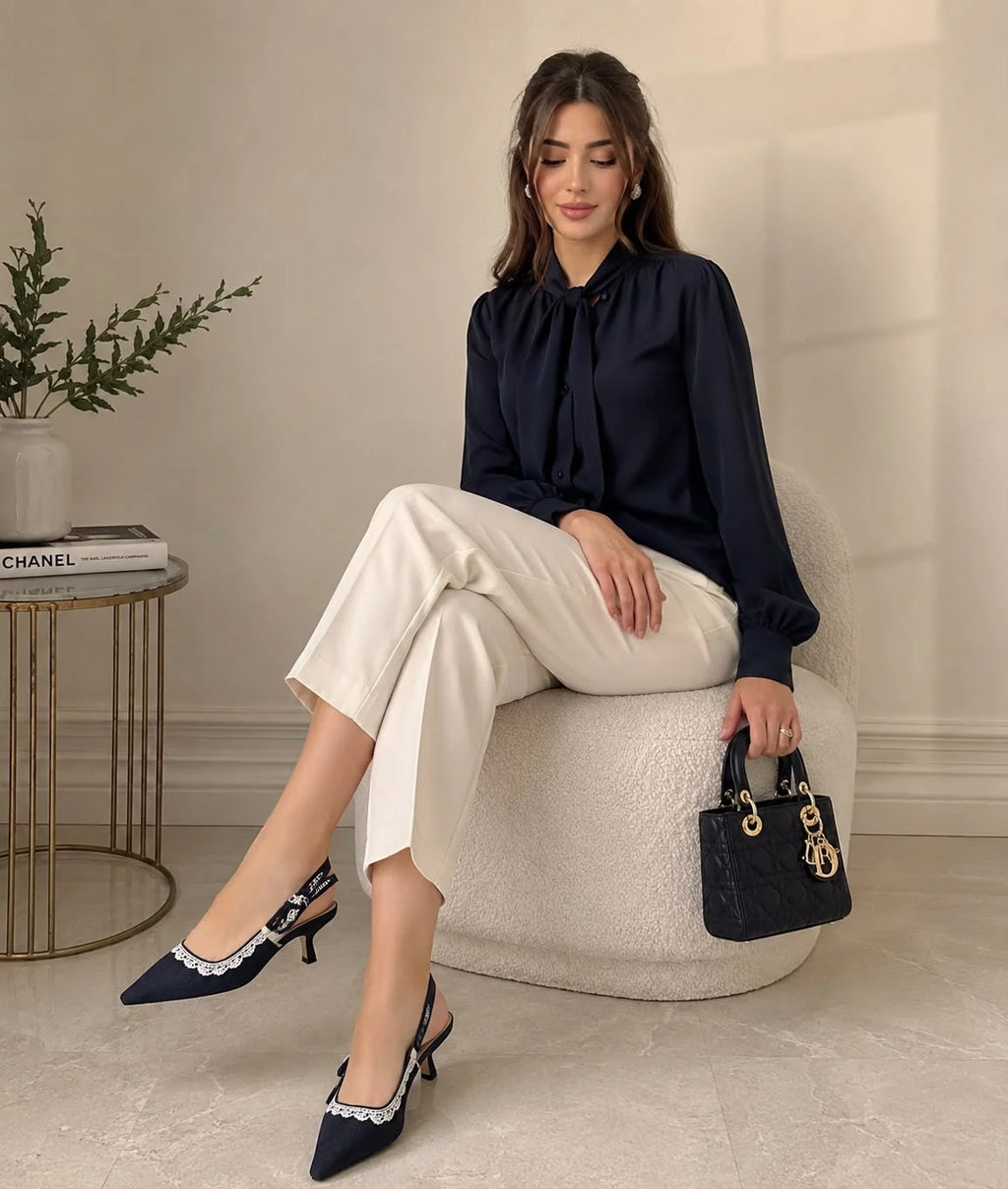 Dior J'Adior Slingback Pump Blue Dior Oblique
