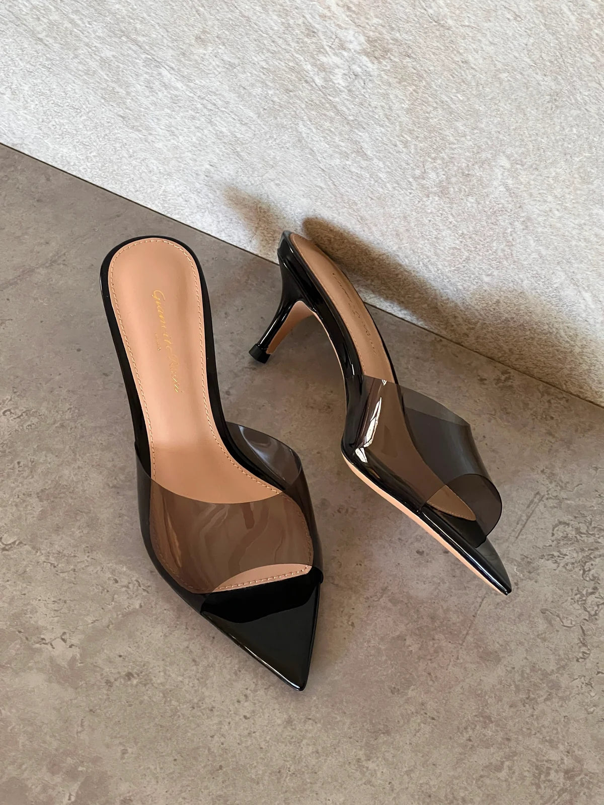 Gianvito Rossi Elle Mules