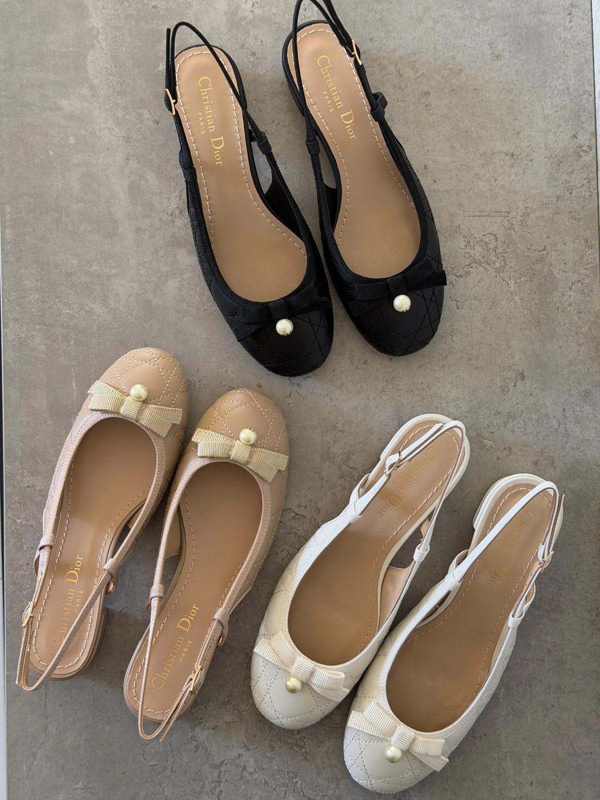 Dior Ballet Slingback Pumps