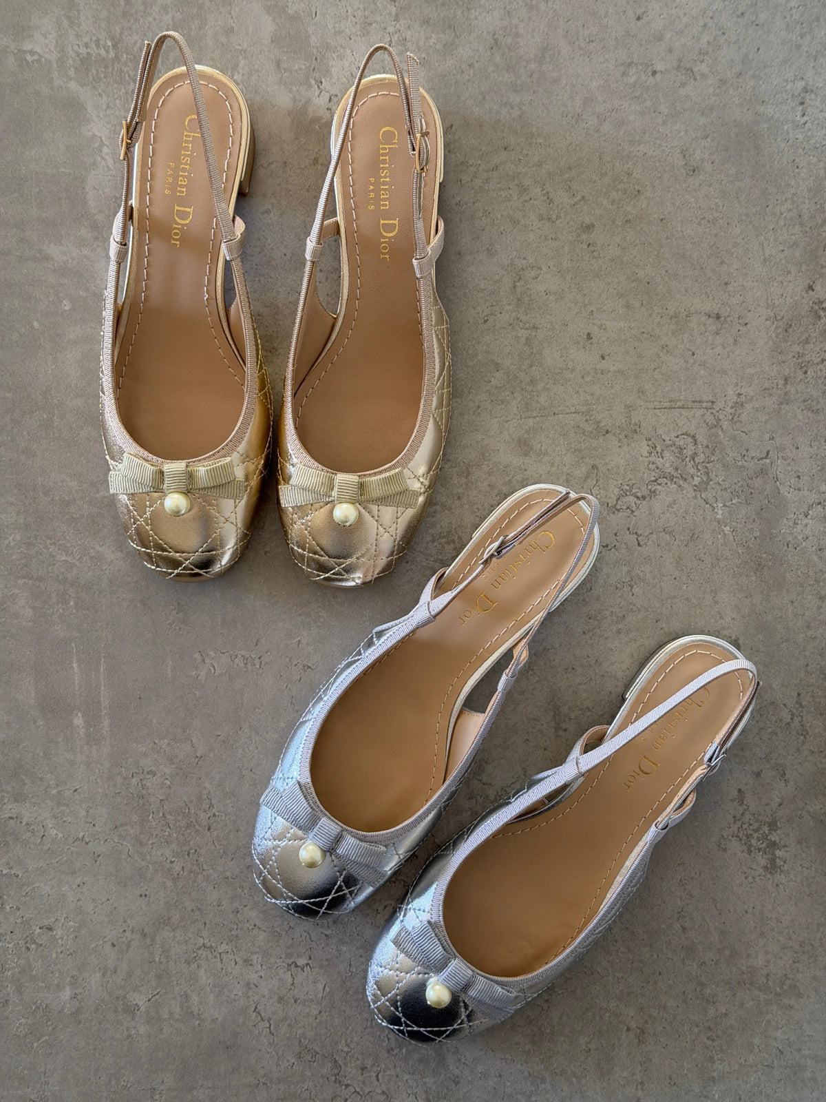 Dior Ballet Slingback Pumps