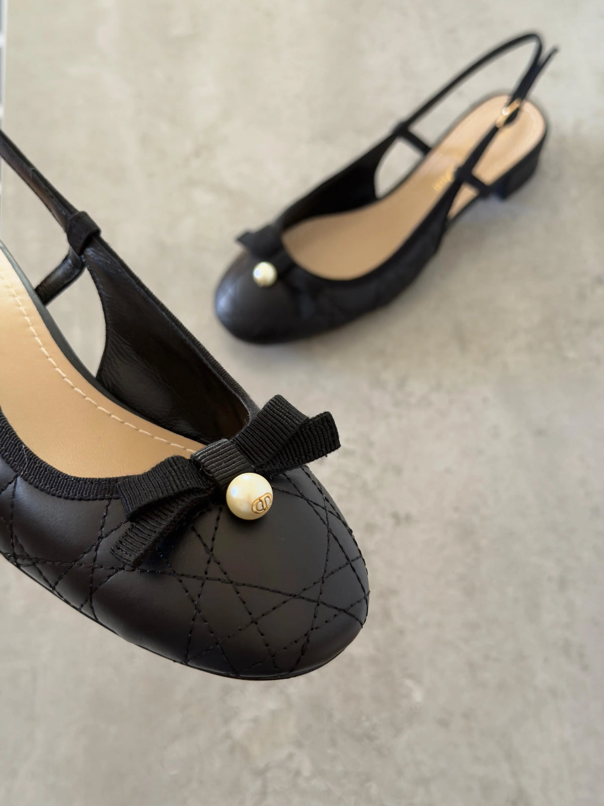 Dior Ballet Slingback Pumps