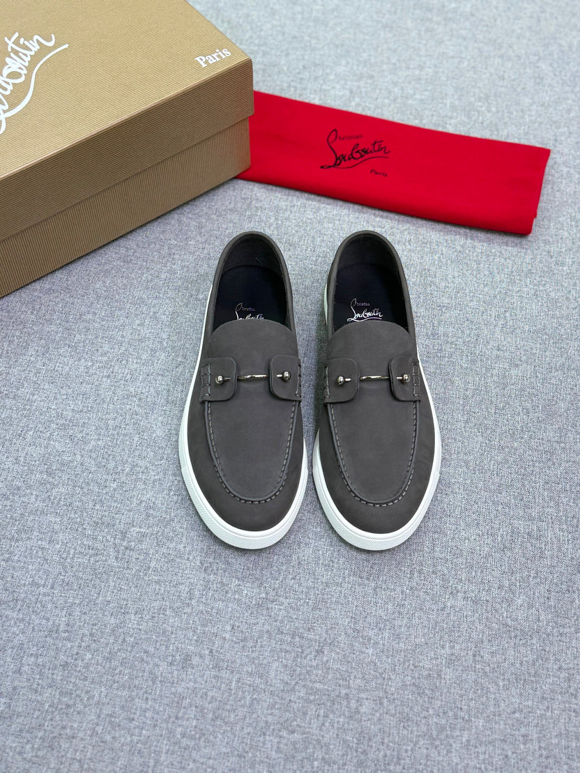 Christian Louboutin Chambeliboat suede loafers