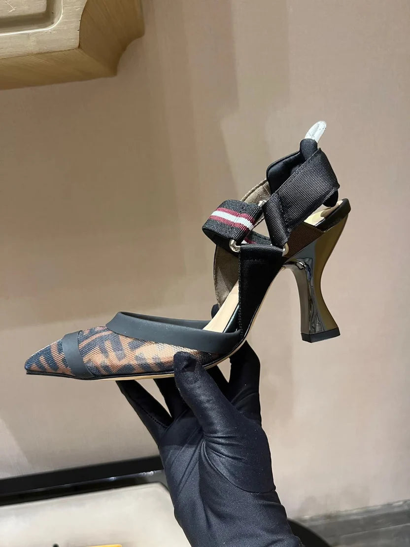 Fendi Colibrì slingback pumps