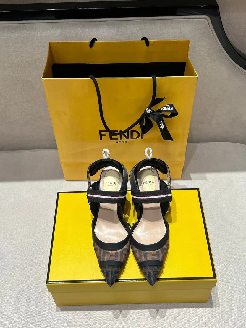 Fendi Colibrì slingback pumps