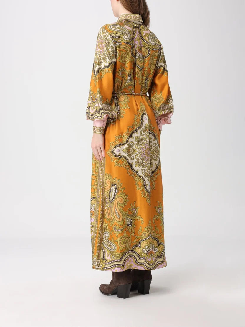 Alemais Clemenza Silk Shirtdress