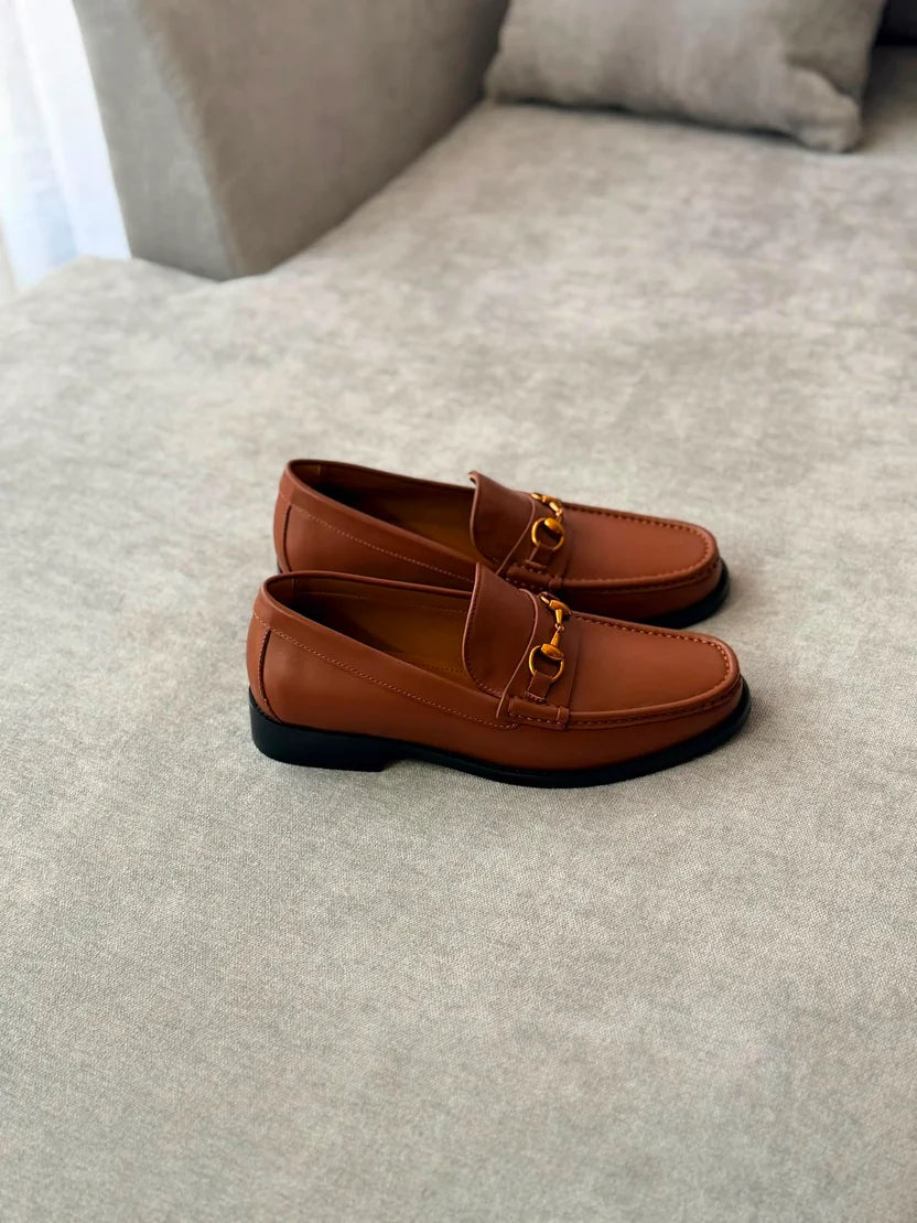 Gucci Horsebit-detailed leather loafers