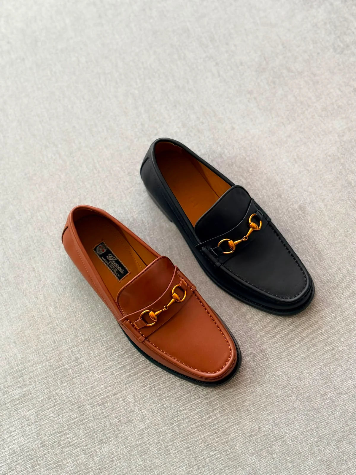 Gucci Horsebit-detailed leather loafers