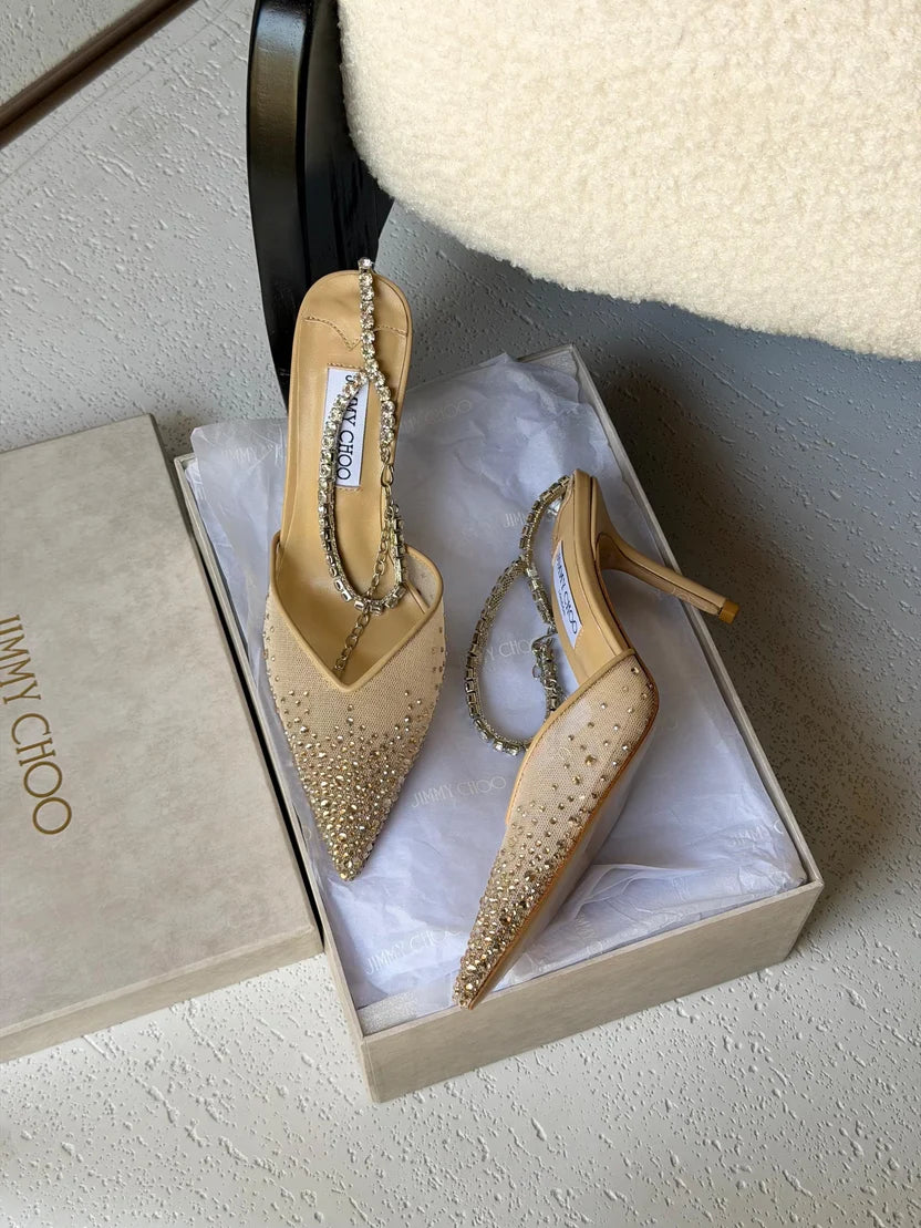 Jimmy Choo Saeda 100 pumps