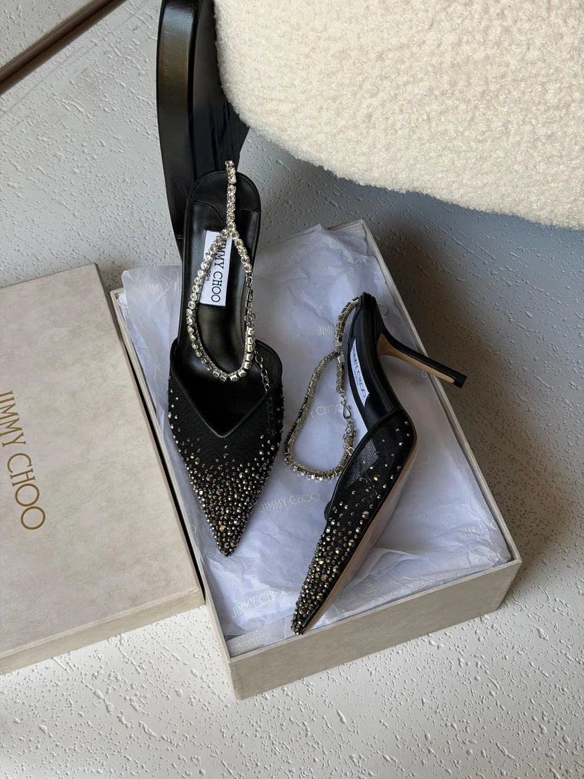 Jimmy Choo Saeda 100 pumps