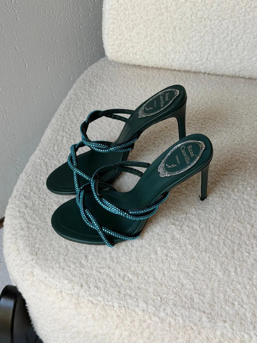 Rene Caovilla Braid Sandals