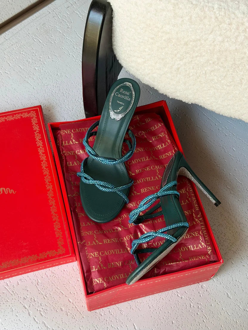 Rene Caovilla Braid Sandals