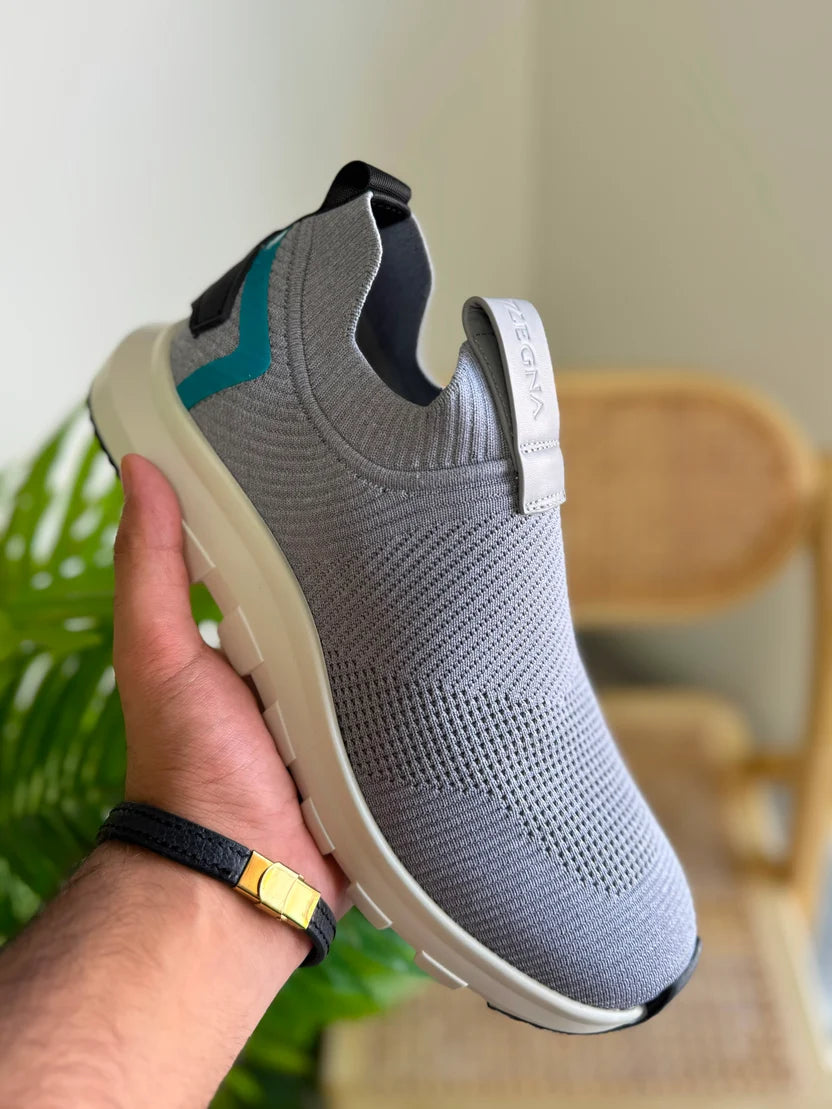 Zegna Knit Slip-On Sneakers