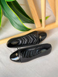 Gucci Burgundy GG Ballerina Flats