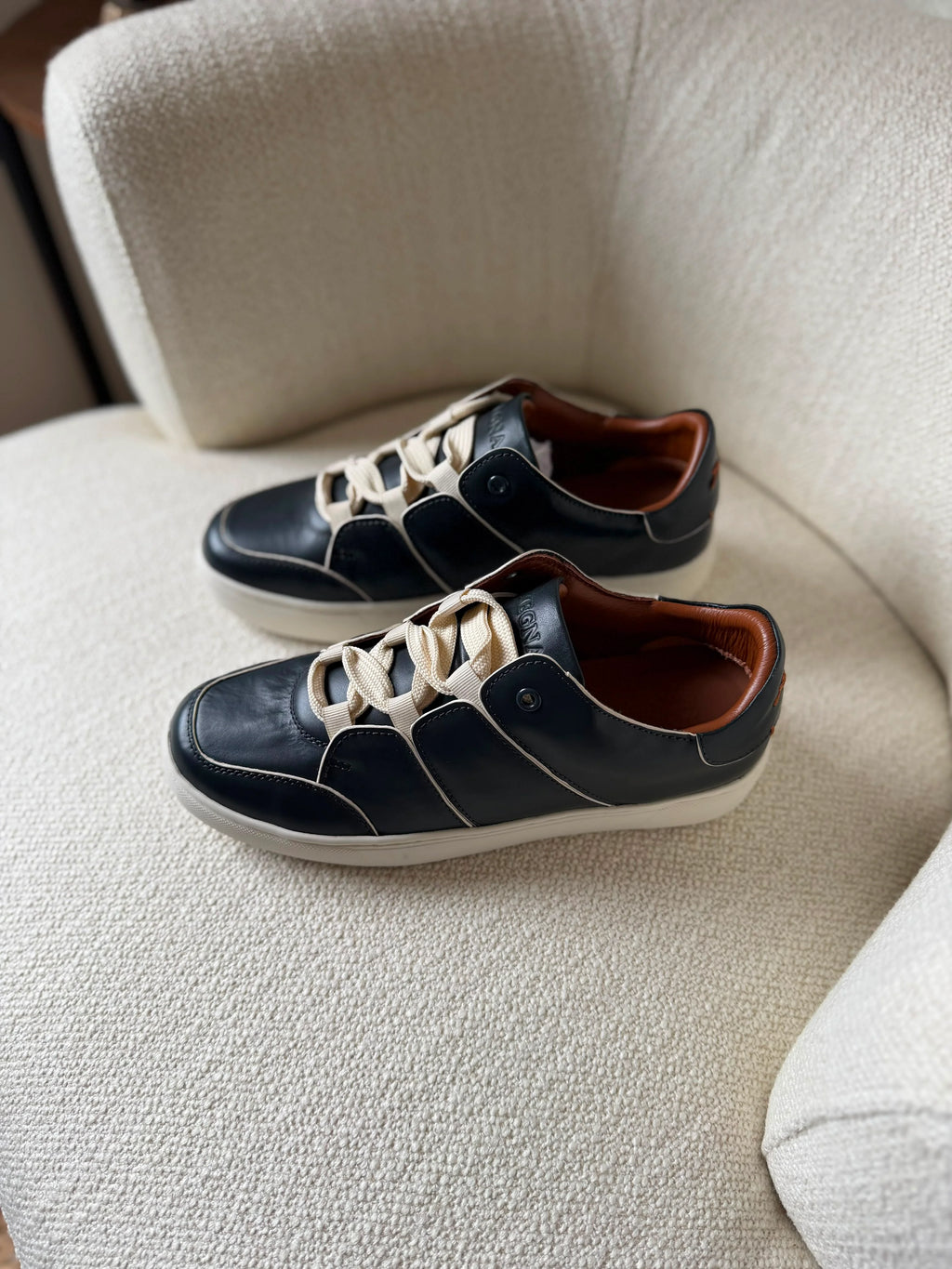 Ermenegildo Zegna Tiziano Leather Sneakers