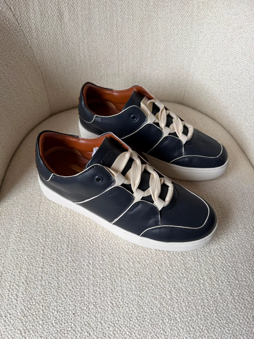 Ermenegildo Zegna Tiziano Leather Sneakers