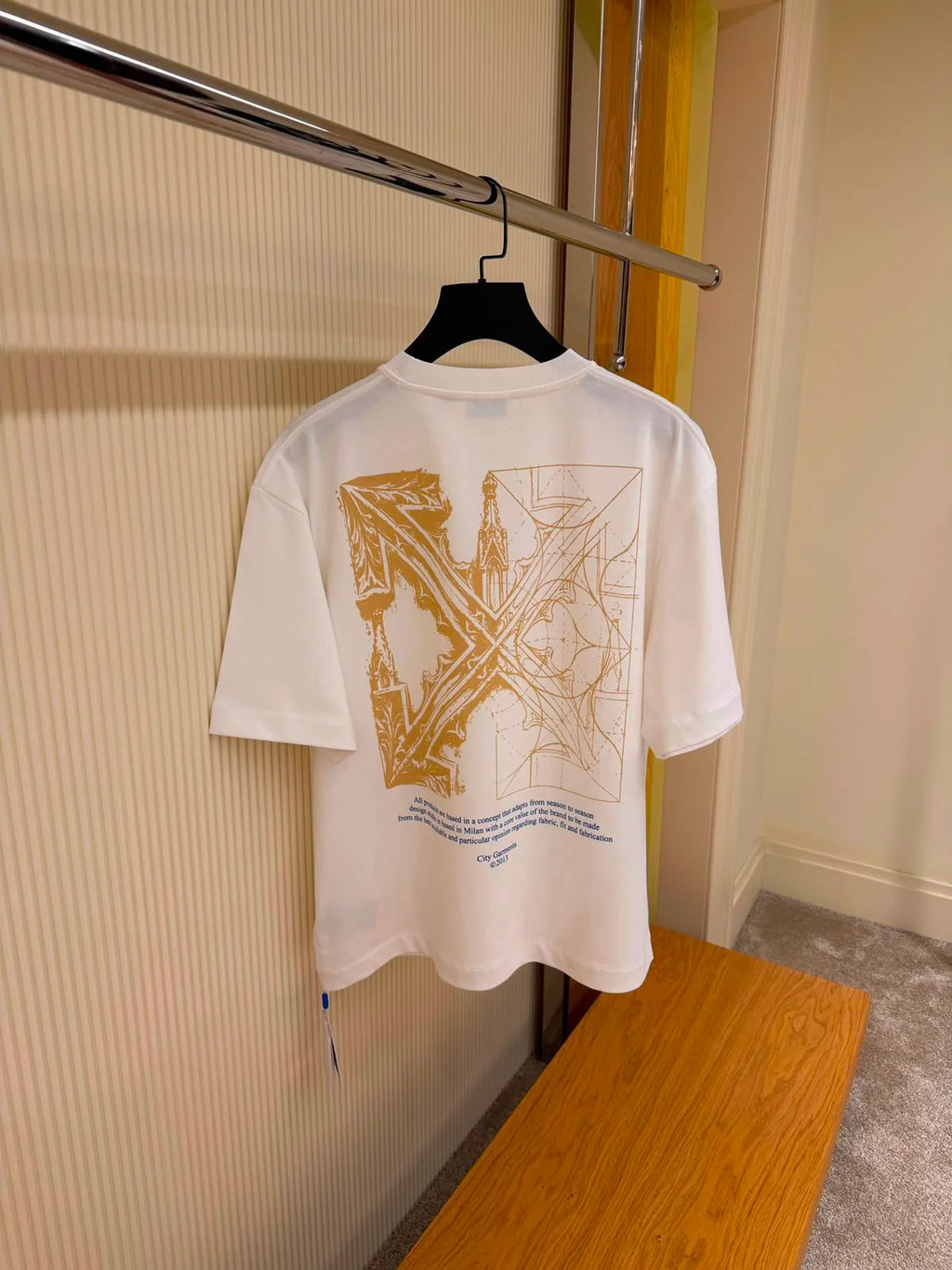 Off-White Milano City Garments Skate T-Shirt