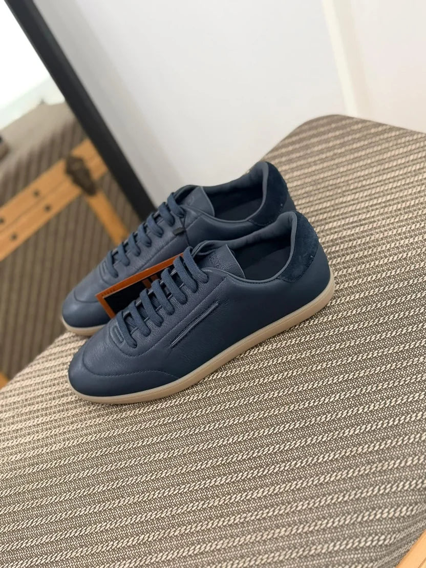 Zegna 232 Suede Sneakers