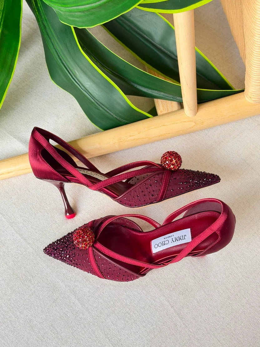 Jimmy Choo Sarai Dorsay 80 Pumps