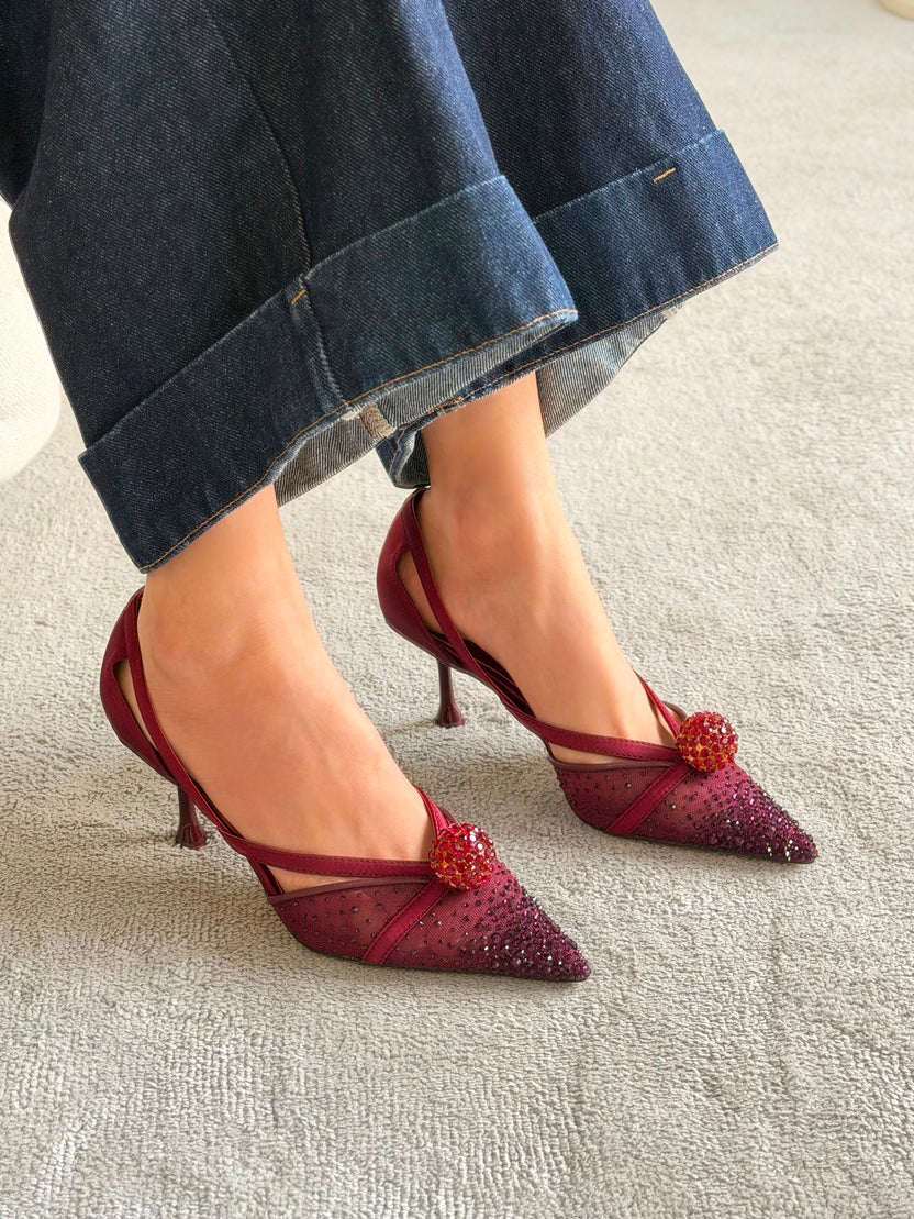 Jimmy Choo Sarai Dorsay 80 Pumps