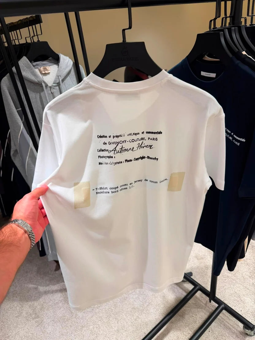 Givenchy Archives Print Cotton T-shirt